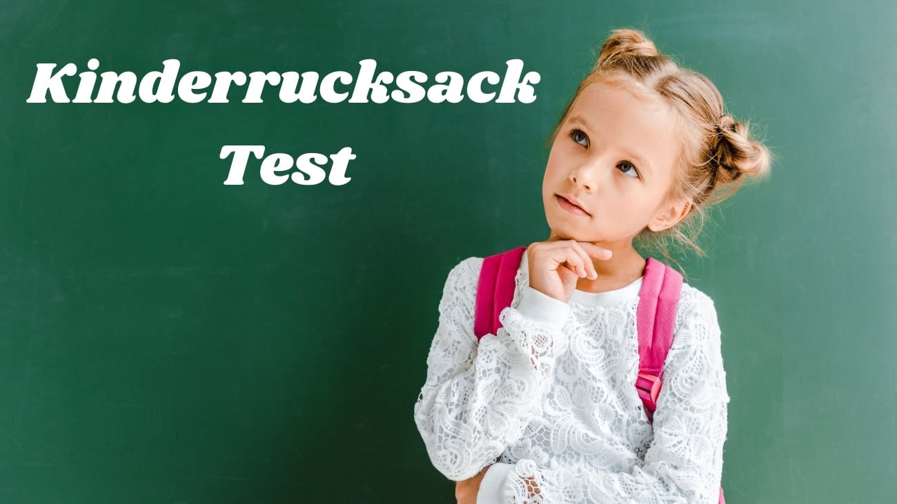 Kinderrucksack-test