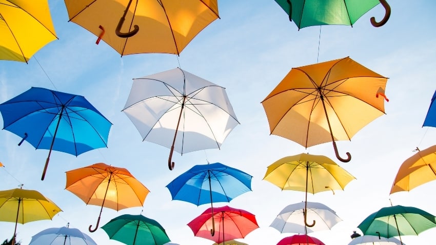 Regenschirme-groß-und-klein